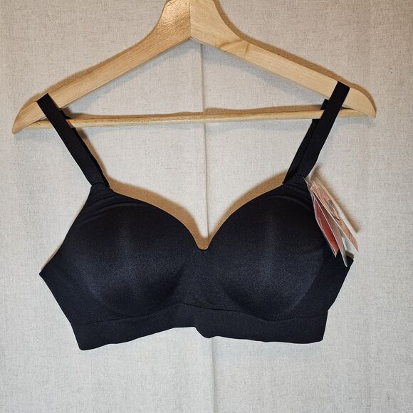 Shapermint Everyday Empower Contour Wireless Bra Black Size Large Extender NWT - Picture 1 of 9